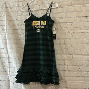 NWT Green Bay Packers Authentic NFL Sleepwear Dress SZ Small